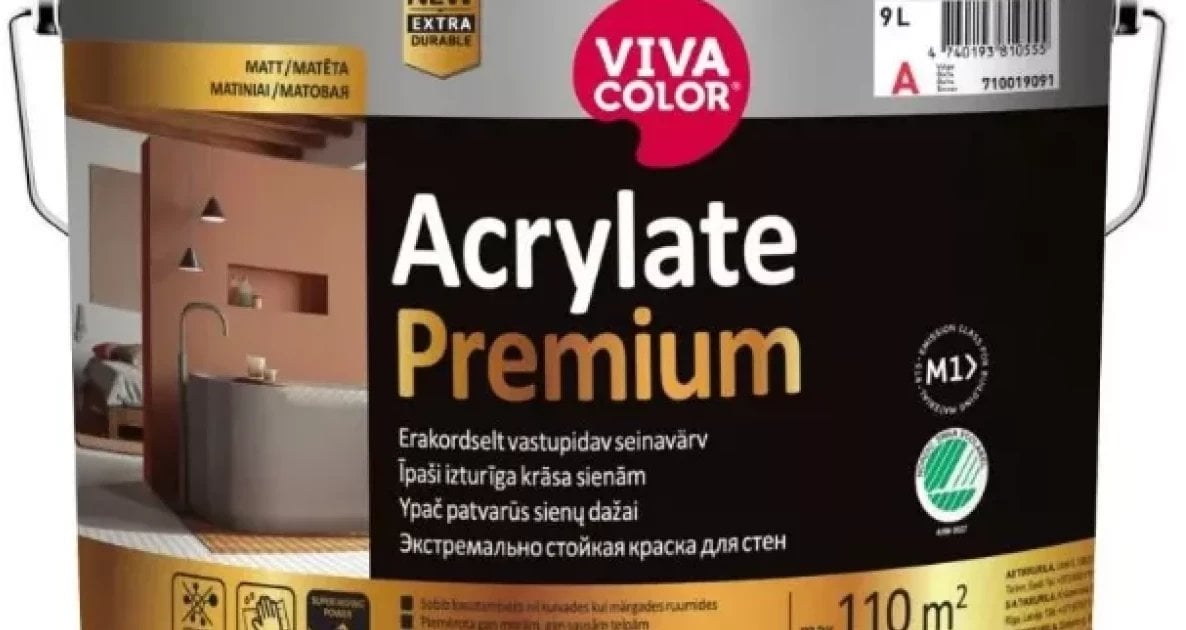 PAINT ACRYLATE PREMIUM A 9L