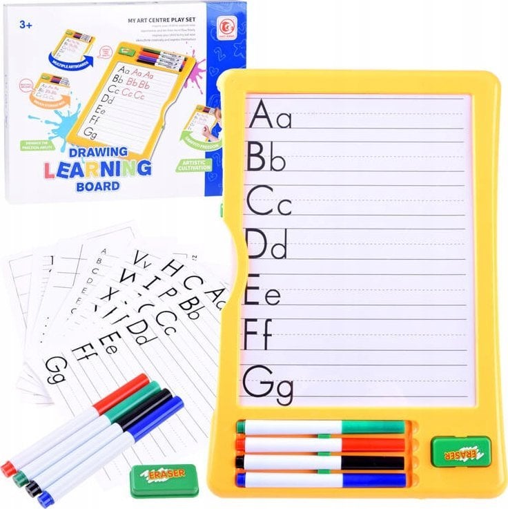 Jokomisiada Tablica z pisakami do nauki pisania LITER TA0090