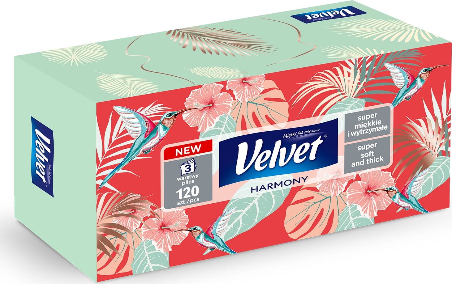 Velvet Harmony Chusteczki 120 szt.