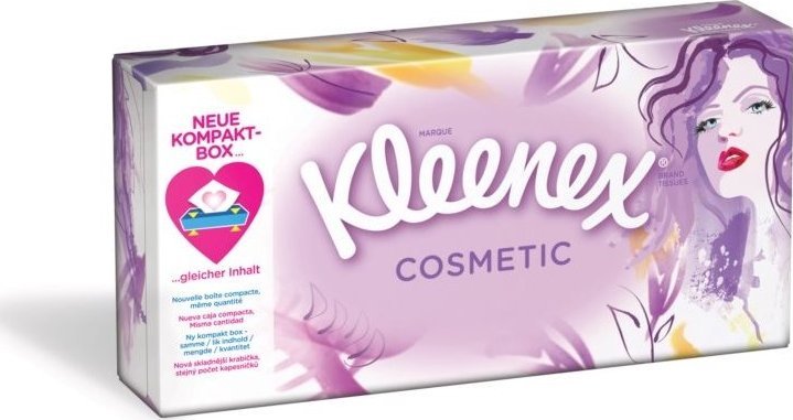 Kleenex (DE) Kleenex, Cosmetic, Chusteczki higieniczne, 80 sztuk (PRODUKT Z NIEMIEC)