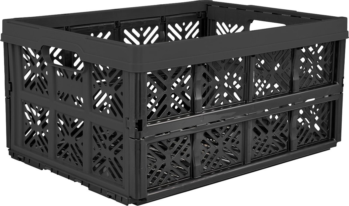 Keeeper KEEEPER - Kosz składany - IDA - skrzynka - pojemnik - czarny - 32 L