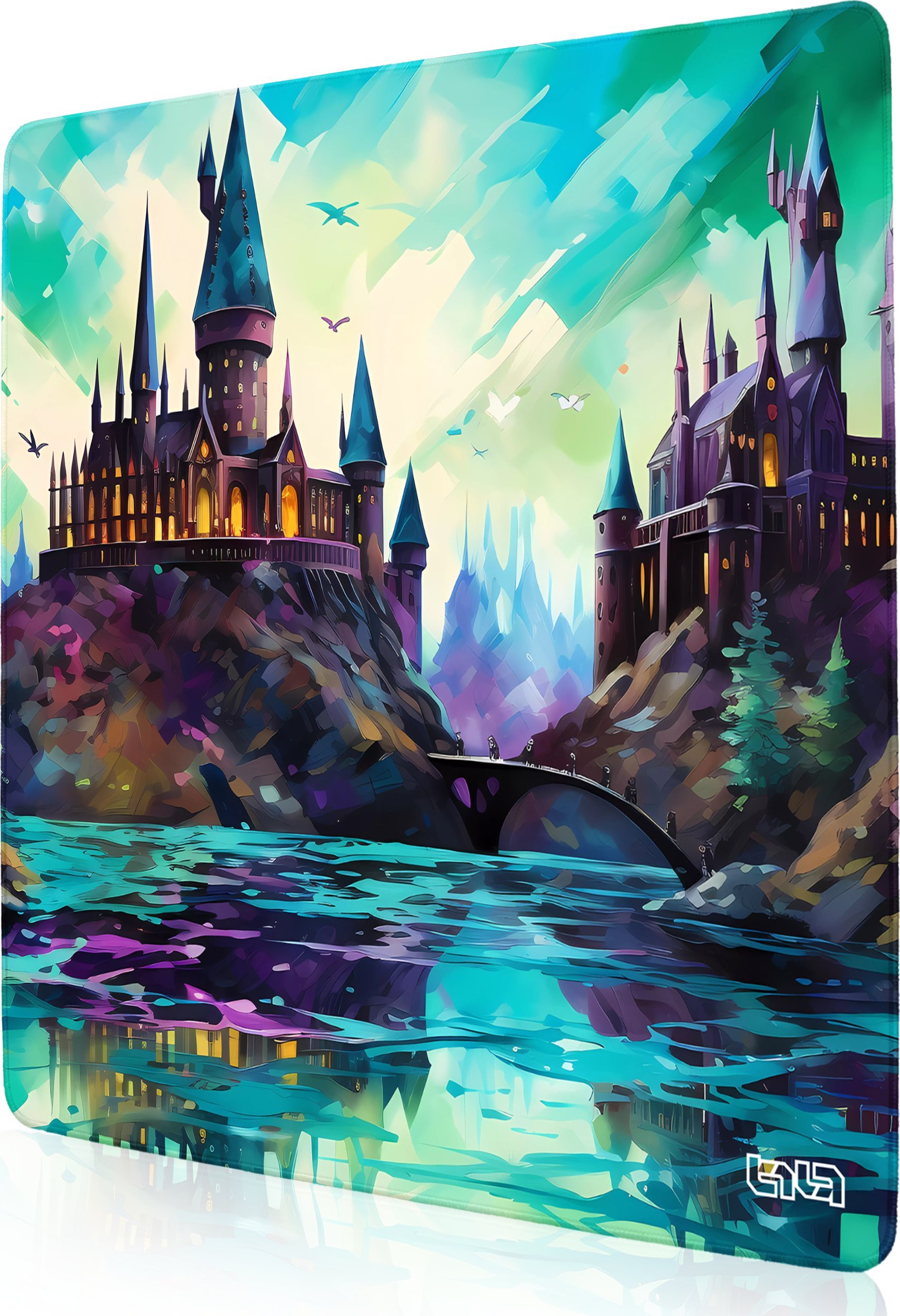 Podkładka Tilt PODKŁADKA POD KLAWIATURĘ Namalowany Zamek 30x30 TILT Gamingowa Dla gracza