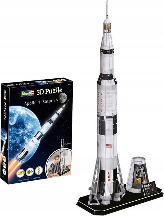 Revell *****REVELL puzzle 3D Apollo 11 Saturn V 00250