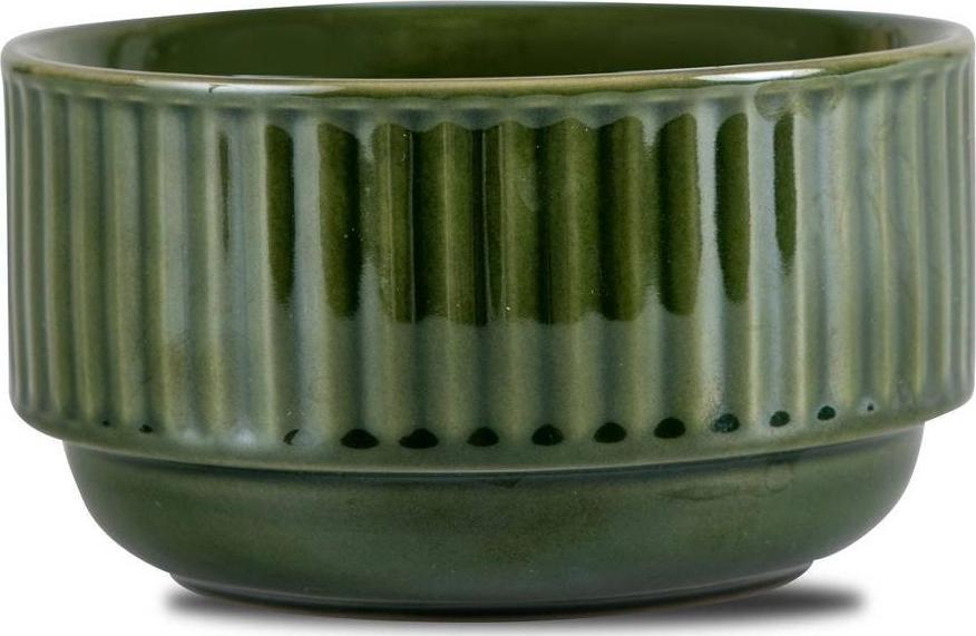 Sagaform miseczka, zielona, ceramika, śred. 12 x 7 cm