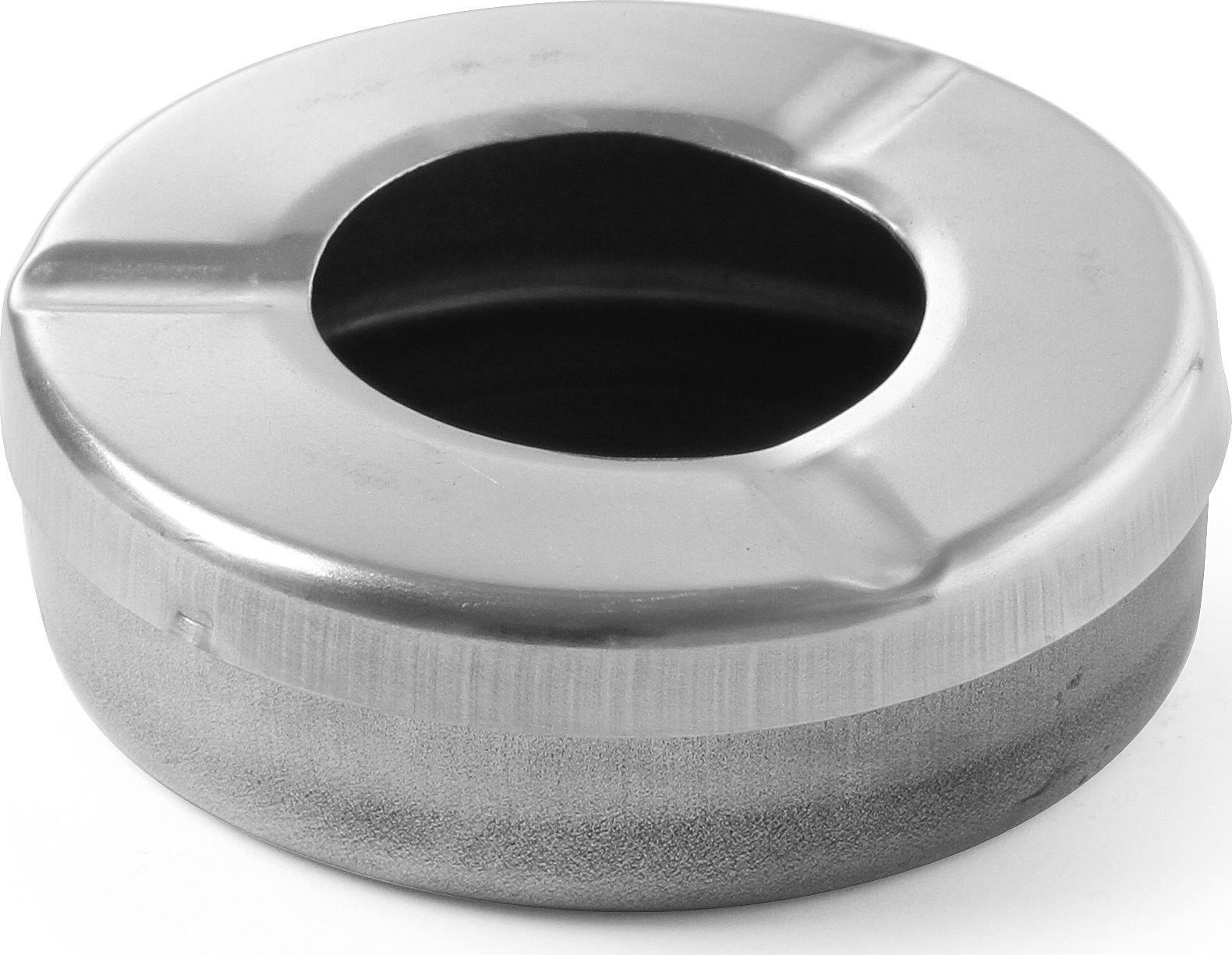 Hendi Popielniczka z pokrywką stalowa nierdzewna śr. 90mm - 440407 Popielniczka z pokrywką stalowa nierdzewna śr. 90mm - Hendi 440407