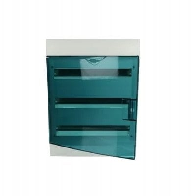 Rozdzielnica modułowa natynkowa Mistral41W 3x18 54M IP41 63A II klasa drzwi transparentne N+PE śrub. 41P18X32A 1SPE007717F1021