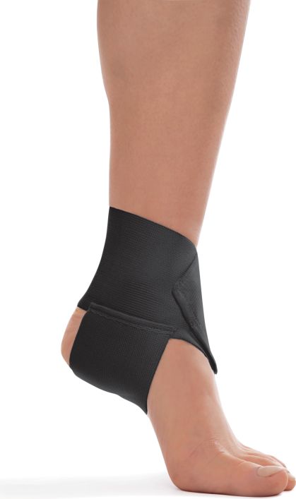 TOROS-GROUP Stabilizator elastyczny stawu skokowego czarny r. 1