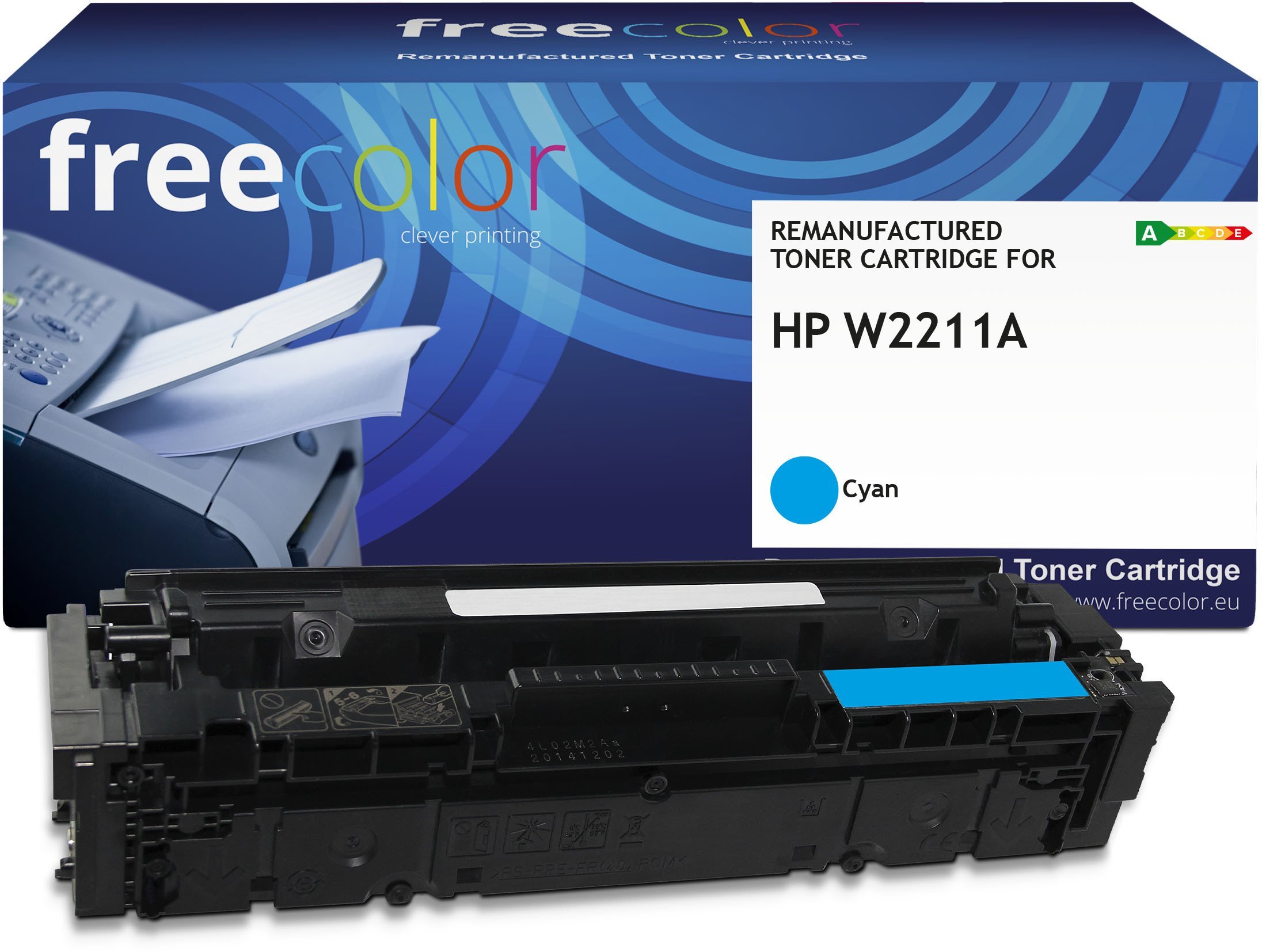 Freecolor K18888F7 kaseta z tonerem 1 szt. Zamiennik Cyjan