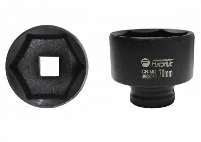 Nasadka udarowa 1" 70mm (6-kątna)