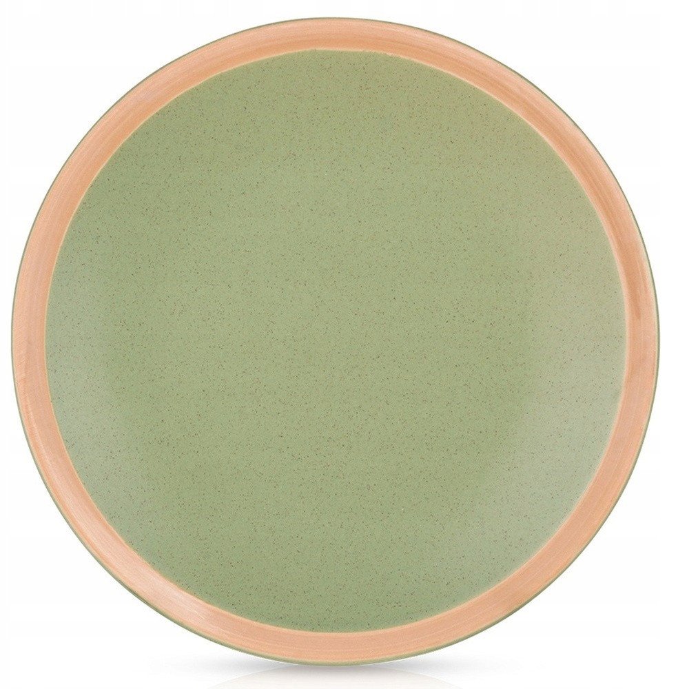 Talerz deserowy ceramiczny zielony ARTHENA GREEN 21 cm