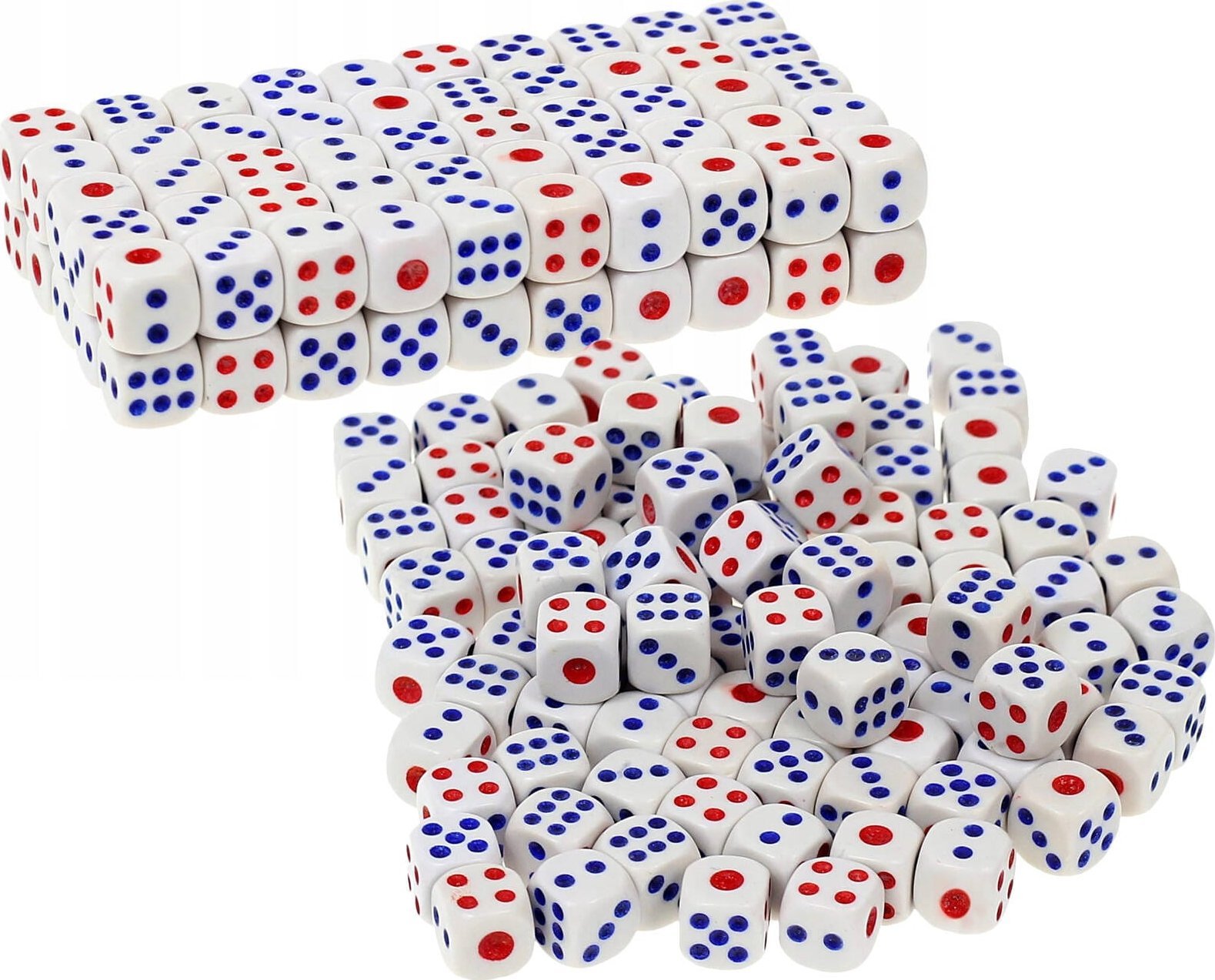 Trifox KOSTKA DO GRY KOLOROWE OCZKA 1,6cm