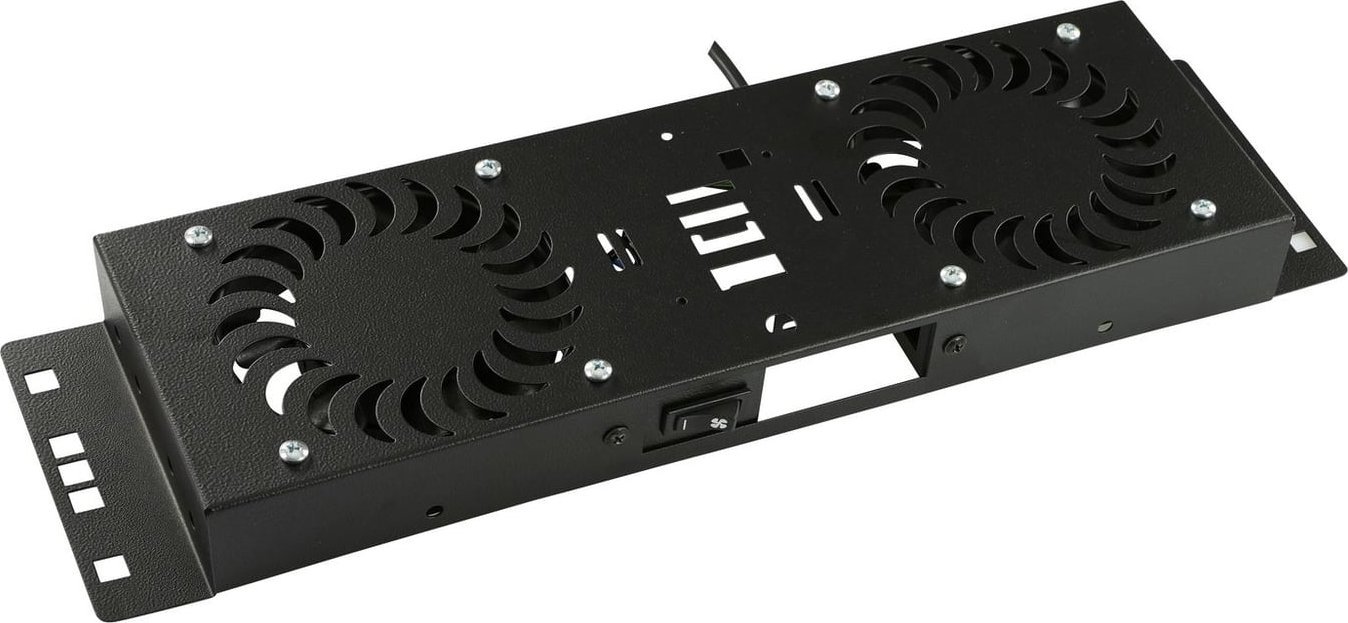 Lanview Lanview 2 FANS, ON/OFF CONTROLLED FAN MODULE Juodas