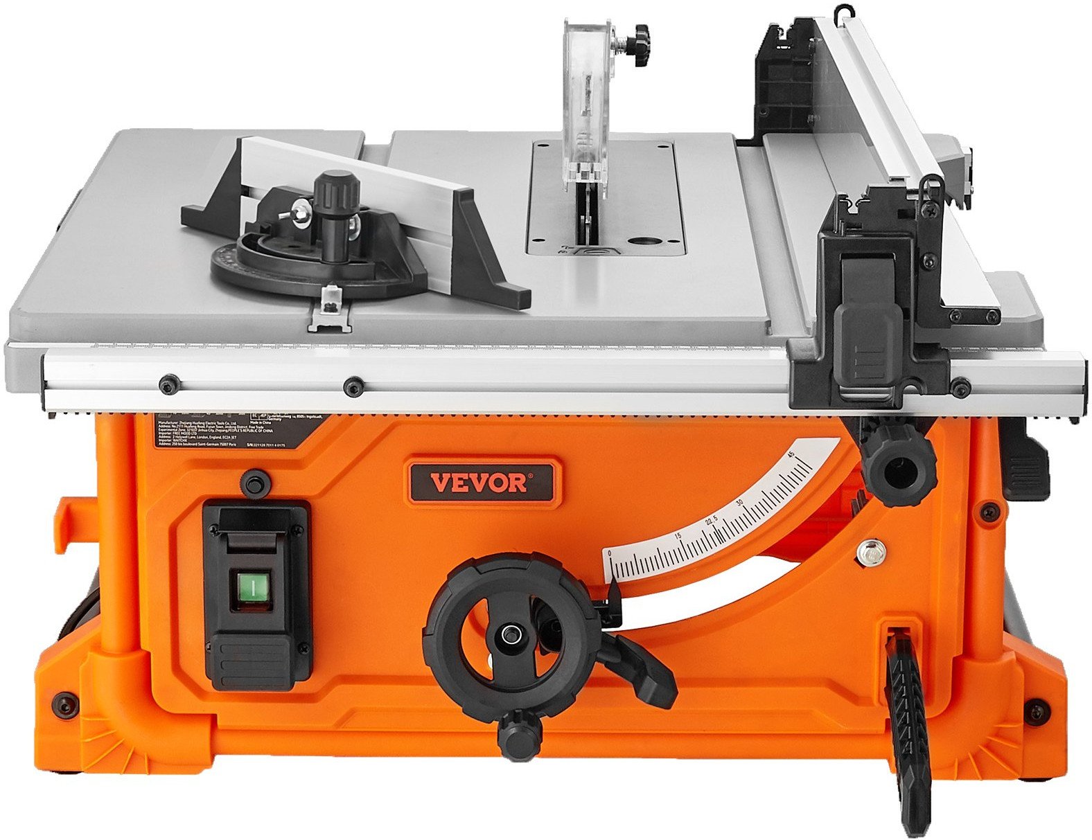 Piła stołowa do drewna 25cm 4400RPM elektryczna 63cm cięcie precyzyjne