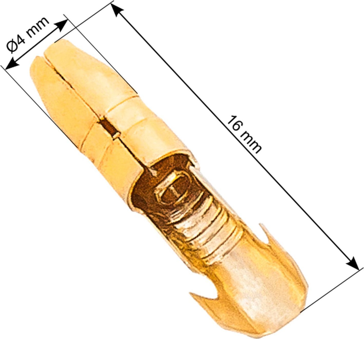 Blow 43-113# Konektor nieizol.męski 4,0/16