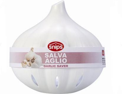 Quiselle Pojemnik na czosnek Fresh Saver Snips, Biały (PLSN 012)