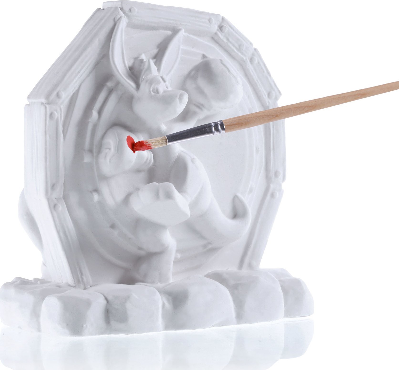 Kolorowanka 3D Kangurek Kao Figurka gipsowa