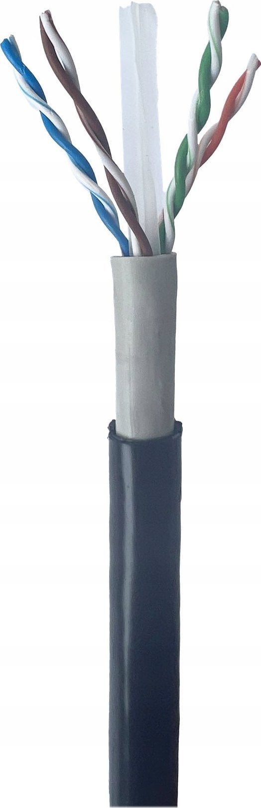 Gembird GEMBIRD kabel instalacyjny skrętka UTP zewnętrzny kat. 6 drut 305m czarny