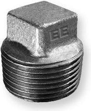 Odlewnia Zawiercie Korek bez obrzeża 4" ocynk