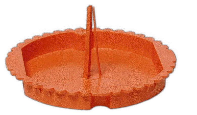 Elektro-Plast Pokrywa sygnalizacyjna 60mm okrągła ceglasta PK-60 (0202-02)