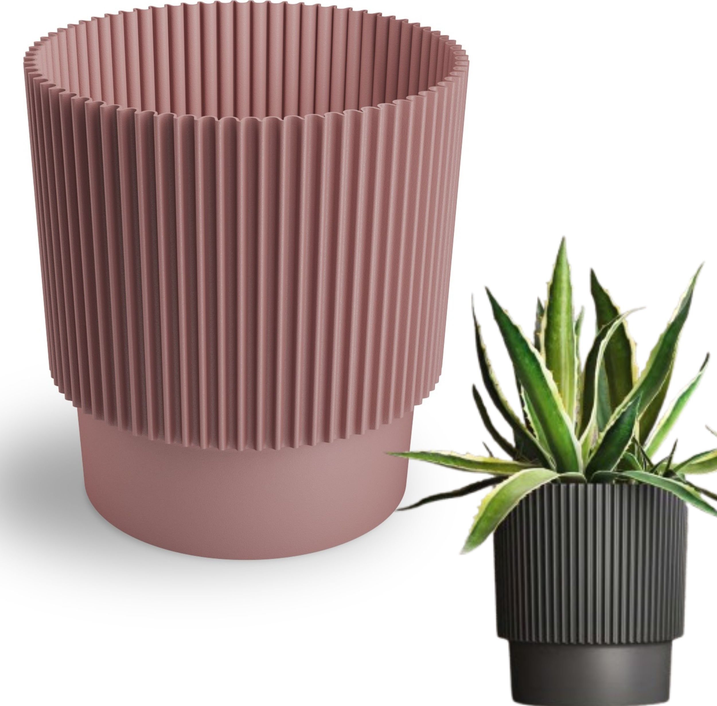 Doniczka okrągła ELSA DEL17 Osłonka na kwiaty