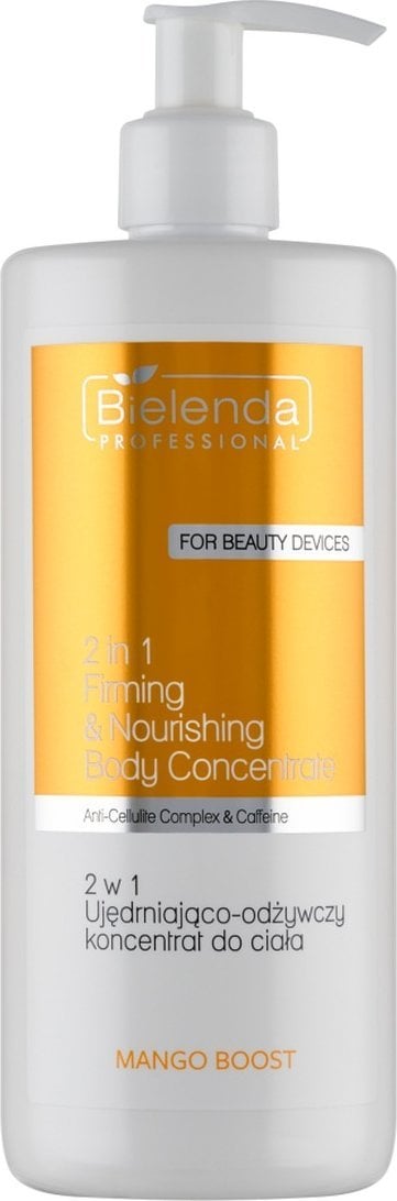 Bielenda Professional Mango boost 2w1 ujędrniająco-odżywczy koncentrat do ciała 450ml