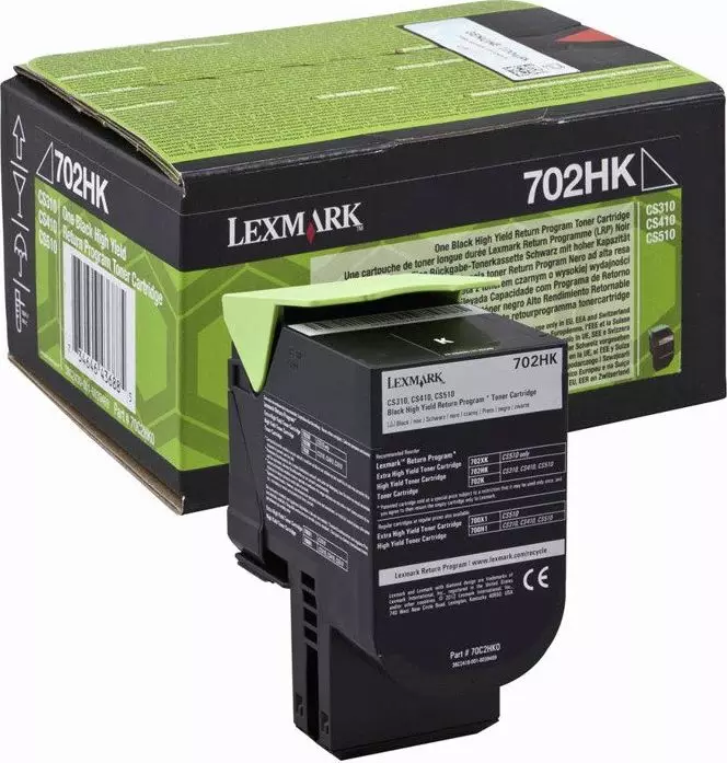 Toner Lexmark 70C2HK0 Black Oryginał (70C2HK0)