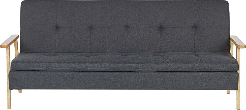Shumee Sofa rozkładana ciemnoszara TJORN