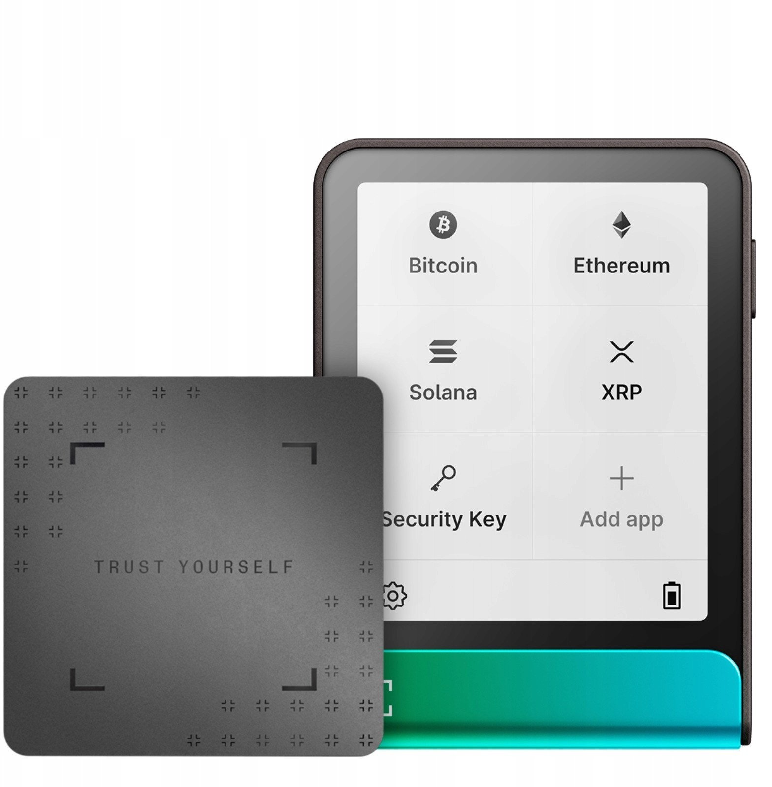 Ledger Flex Oxidate Green Crypto Hardware Wallet with Recovery Key