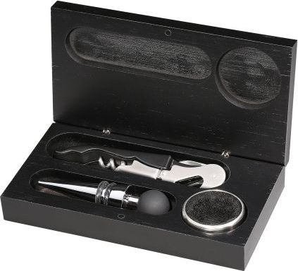 Cilio Zestaw Cilio BARDOLINO do wina, korkociąg, obcinacz i korek, 16,5 x 9 x 3 cm