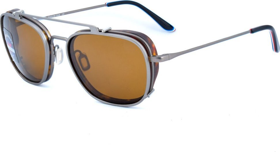 Vuarnet Ramki do okularów Męskie Vuarnet VL18040002-SUNCLIP Brązowy