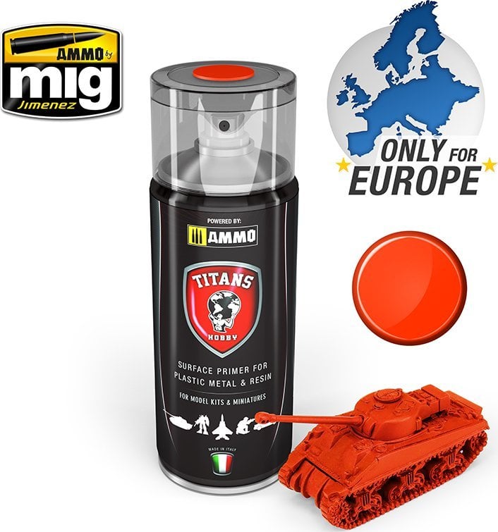 Vallejo Ammo: Titans Matt Primer - Royal Red