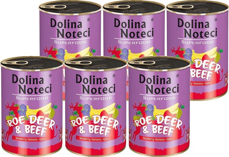 Dolina Noteci Superfood z sarną 6x400g