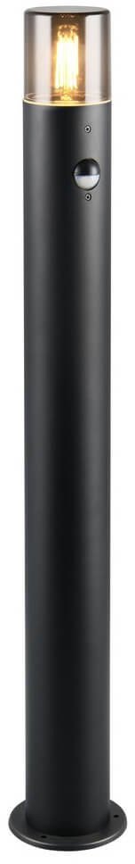 Słupek z czujnikiem ruchu do ogrodu Hoosic 422260132 IP44 czarny