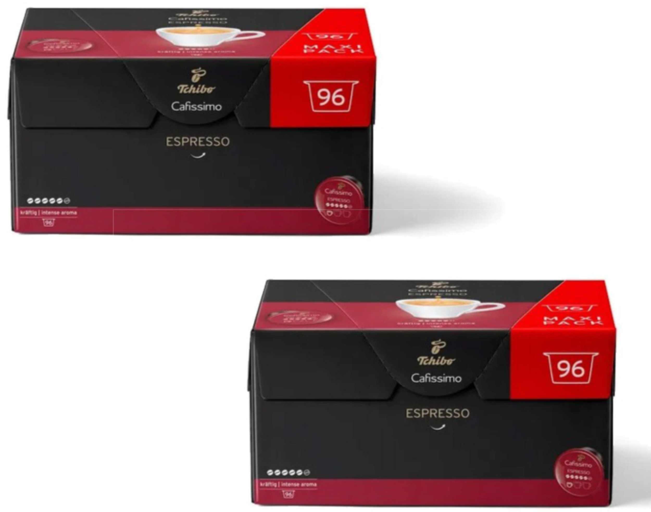 Tchibo Cafissimo Espresso Intense Aroma 96x2 Kapsułek Kawa Arabika Robusta