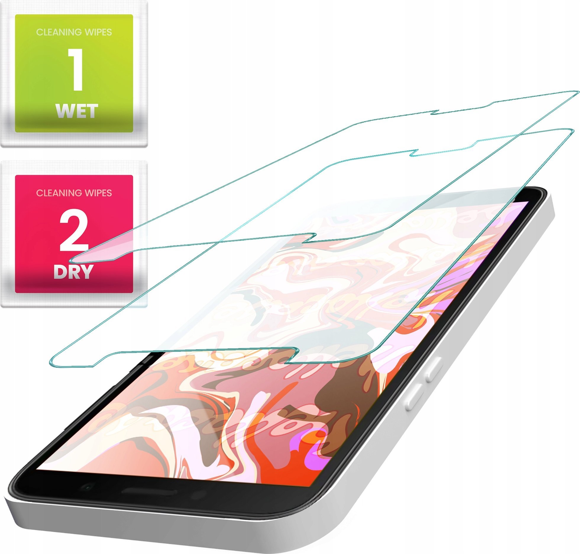 Hello Case 2-PAK Szkło Hartowane do Samsung Galaxy J7 2017 (szybka 9H, płaskie 2.5D)