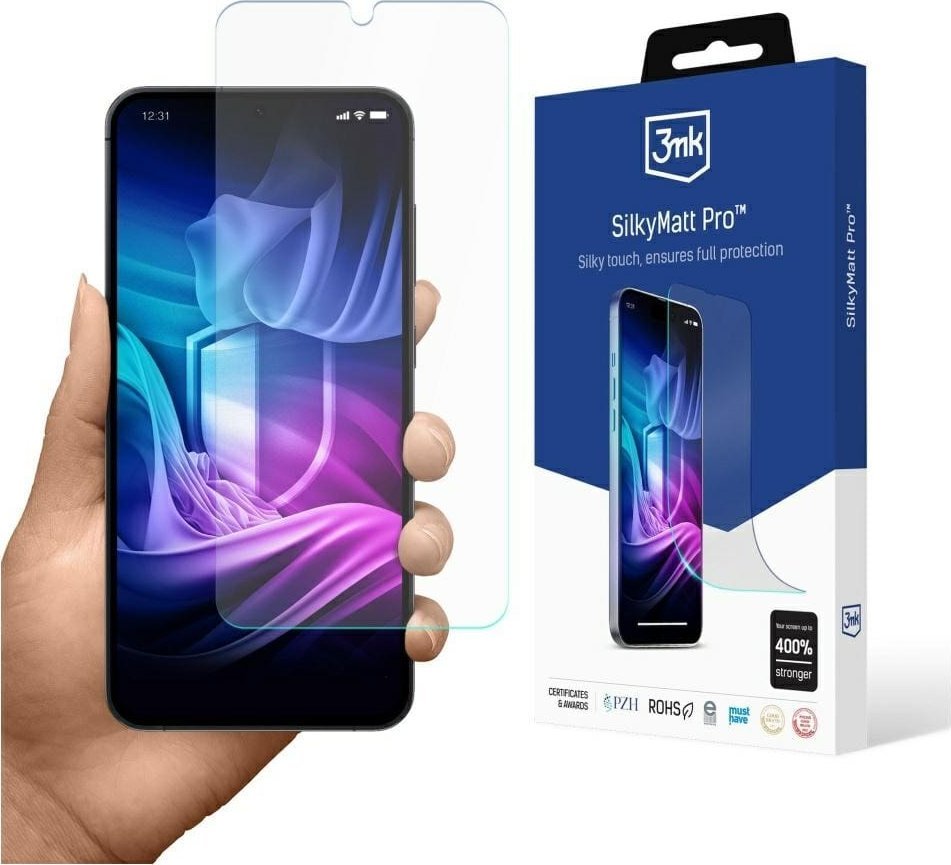 Matowa folia ochronna 3MK Silky Matt Pro do Samsung Galaxy S25+