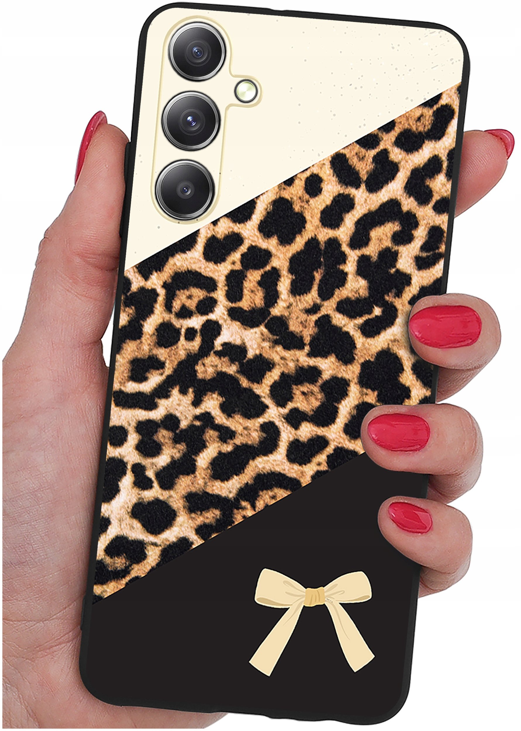 Etui do Samsung Galaxy A16 5G WZORY |SILIKONOWE MATT CASE + SZKŁO 9H