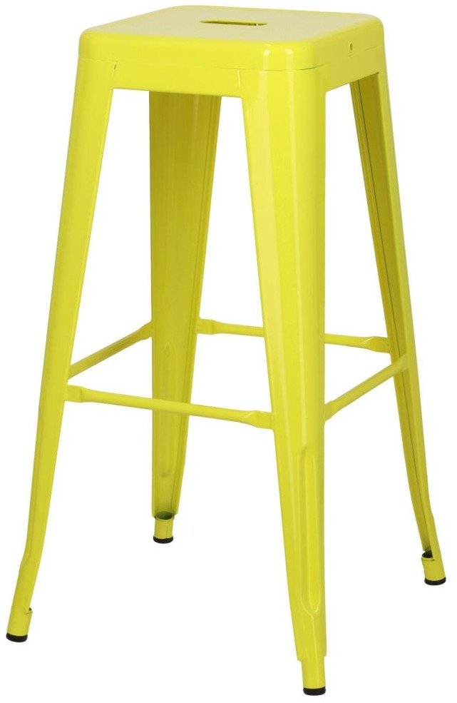 Hoker Paris 75cm. żółty insp. Tolix RAL 1016 Outlet