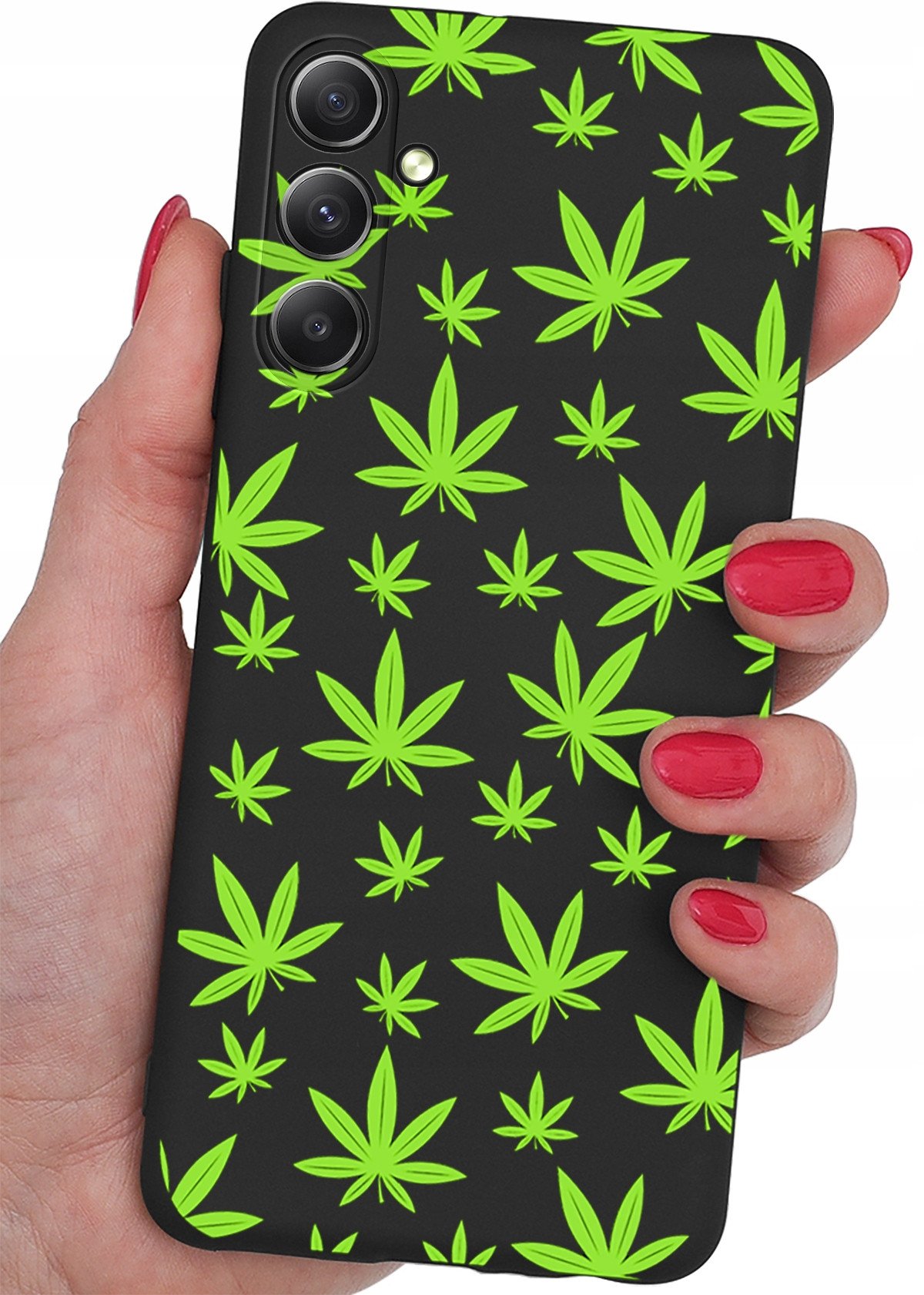 ETUI do Samsung Galaxy S24+ Plus CASE WZORY SOFT MATT PLECKI + SZKŁO 9H