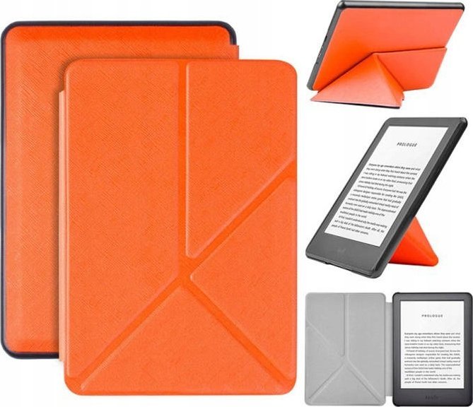 Pokrowiec OEM Etui origami na czytnik Kindle 10 6" (pomarańczowy)