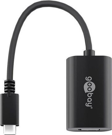 Adapter USB Goobay USB-C - DisplayPort Czarny (38530)