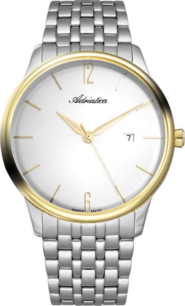 Zegarek Adriatica Zegarek męski Adriatica A8269.2153Q srebrny