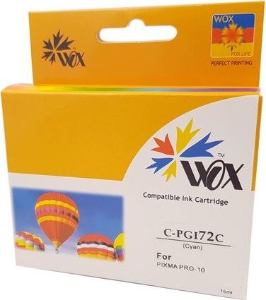 Tusz THI Zgodny Tusz Cyan do Canon Pixma Pro10 / PGI-72C 6404B001 / Niebieski / 14 ml / zamiennik uniwersalny