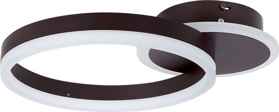 Lampa sufitowa Beliani Lampa sufitowa brązowa GLYDE