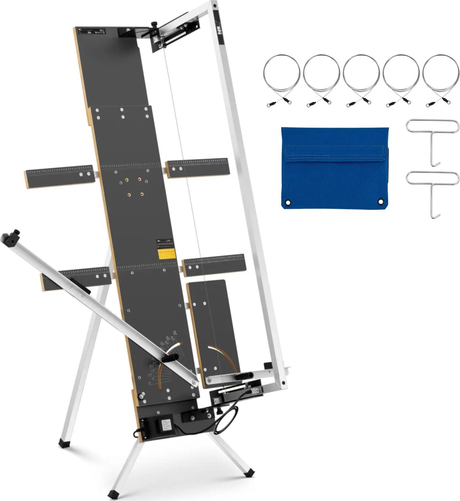 Maszyna przecinarka do styropianu ze stojakiem i wspornikiem dł. 1300 mm gł. 330 mm 200 W