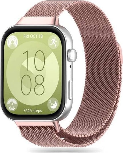 Tech-Protect TECH-PROTECT MILANESEBAND HUAWEI WATCH FIT 3 ROSE GOLD