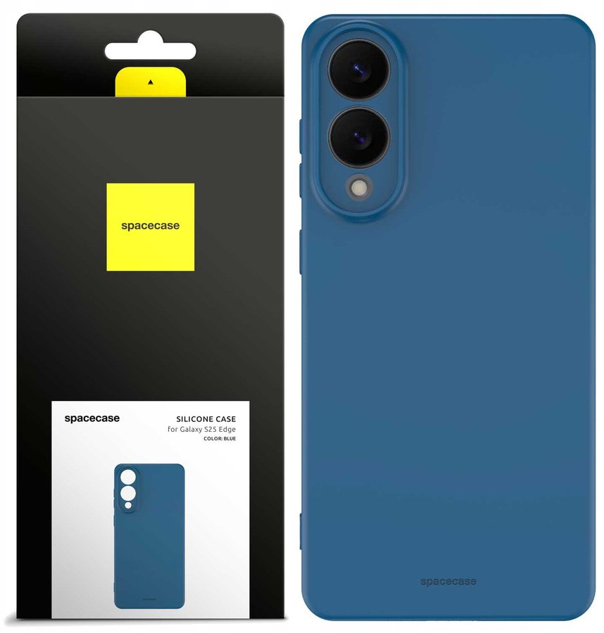 SpaceCase Etui Silicone Case 3.0 Galaxy S25 Edge blue standard