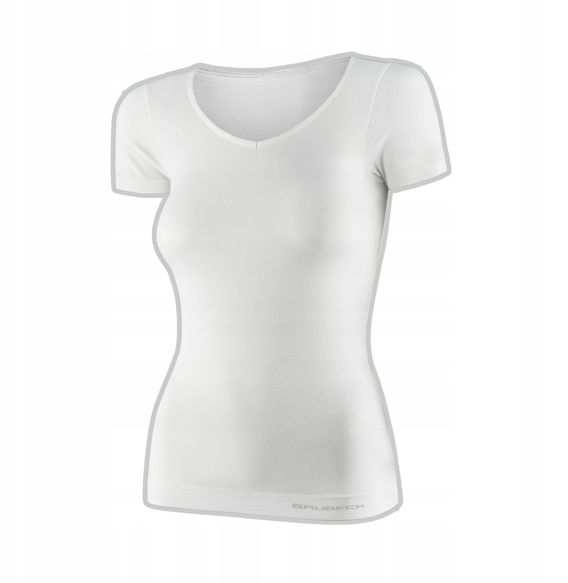 SS1398W Koszulka damska z krótkim rękawem COMFORT MERINO kremowy XL