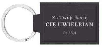 Brelok skórzany - Za Twoją łaskę