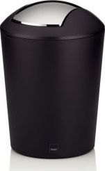 Kosz na śmieci Kela uchylny czarny (KE-22270)